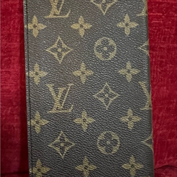 LOUIS VUITTON AUTHENTIC MONOGRAM BIFOLD WALLET WITH GOLD EDGEWARE. EUC. - Picture 2 of 8